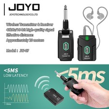 JOYO Wireless in-Ear Monitor System 2.4G Stereo Wireless IEM System for Live OP 