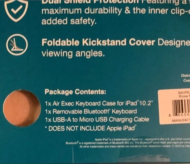 digital basics air exec keyboard case For iPad 10.2” - Image 3 of 4