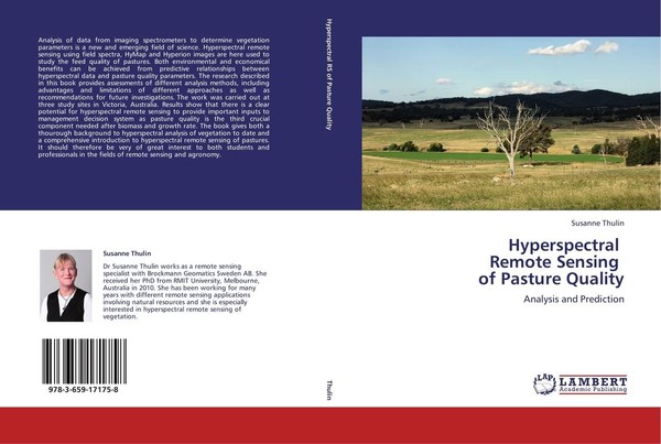 Hyperspectral Remote Sensing Of Pasture Quality Susanne Thulin-image