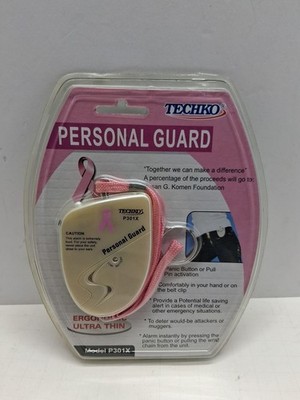 TECHKO Ultralight Personal Guard P301X Panic Button Alarm