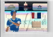 2005 Absolute Memorabilia SHAWN GREEN Absolute Heroes  Bat/Patch  22/100 Jays