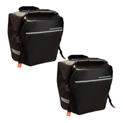 2 x Fremont Pannier Bag 20L RAD POWER BIKES (RadRunner, RadRhino etc.) Bike Bags