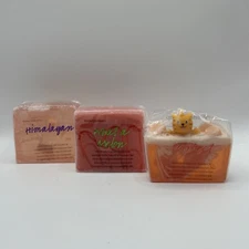 Set of 3 What A Melon Himalayan and Purrfect Bomb Cosmetics Bar Soap 3.5 oz