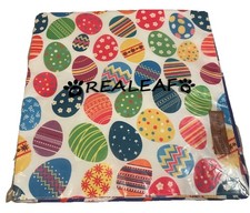 2 REALEAF Easter Double Sided Dog Bandanas, Pet Scarf Size Large NEW