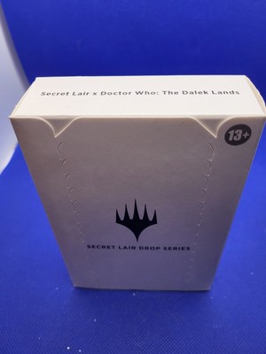 MTG Secret Lair x Doctor Who: The Dalek Lands [SEALED NON-FOIL] Magic Gathering