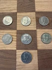 7 Kennedy Half Dollars (1967-1980)