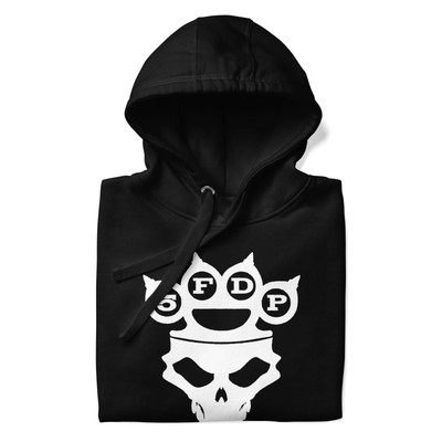 Five Finger Death Punch In Your Face Mens Officially Licensed Hoodie Black