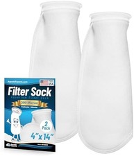 4 Inch Aquarium Filter Socks 200 Micron
