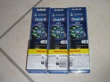 Pack 18 Brossettes Oral B Cross Action Têtes Rechange Brosse à Dents Électrique