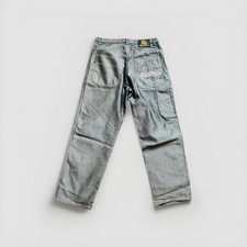 SOUTHPOLE Glanz Baggy *SILBER-STAHLBLAU* W34 ...