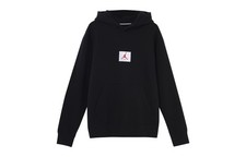 Jordan Flight Logo Fleece-Lined Pullover Hoodie