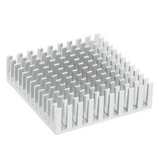 Heatsink 40x40x11mm Aluminum Heat Sink with Thermal Blue Sticker White