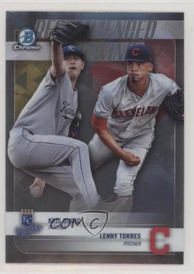 2018 Bowman Draft Recommended Viewing Lenny Torres Jr Kris Bubic #RV-BT fm0