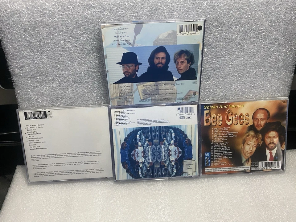 BeeGees Audio CDs - Lot of 4 Collectables - Ex Condition Foto 2 de 4
