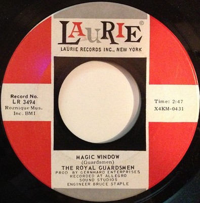 The Royal Guardsmen - Magic Window / Mother, Where's Your Daughter (7'', Single)