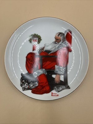 Norman Rockwell  The Day After Christmas  Santa Clause, 1979, 6.5 In.