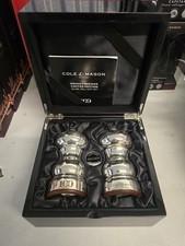 Cole & Mason Knightsbridge  Salt & Pepper Set 100th Anniversary New Ltd edition 