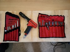 Snap On **BONUS** Super-Duty Air Hammer WITH BIT SETS PH3050B PHG1066BK