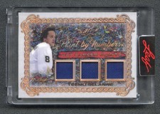 2022 Leaf Art of Hockey Teemu Selanne Paint By Numbers Triple Patch /45