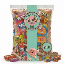 Bulk Candy Variety Pack - 2 lb - Bulk Candy Individually Wrapped - Assorted M...