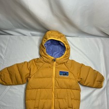 Patagonia Baby Cotton Down Jacket Hooded Puffer Jacket NWOT 3-6 mo (B11003-5)