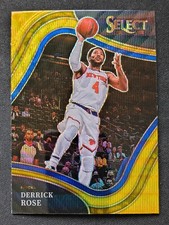 2021 Panini Select Derrick Rose #212 Courtisde Gold Wave 