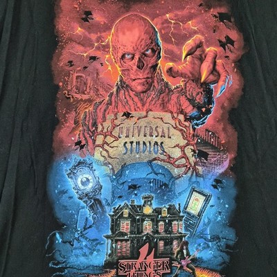 Halloween Horror Nights 2023 Shirt Mens XL Universal Studios Stranger Things 4