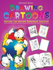 Drawing Cartoons: Learn to Draw Practice Cartoon with Lines, Sketches, Figures