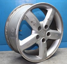 Alufelge 7Jx17 ET41 LK 5x114.3 Felge 52910-2B170 Hyundai Santa Fe II CM Bj07 (4)