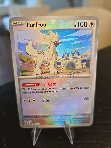 Furfrou (Master Ball Pattern) 088/131 Prismatic Evolutions Holo
