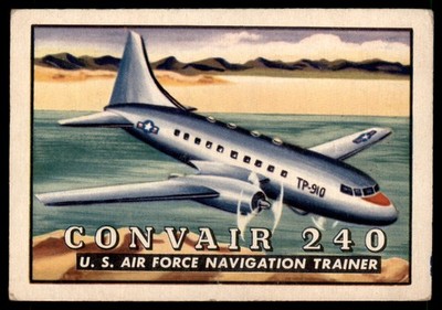 Convair 240 1952 Topps Wings United States #82