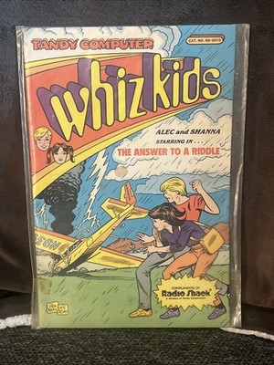 The Tandy Computer Whiz Kids #2 (The Answer to A Riddle Edition)