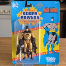New - McFarlane DC Super Powers Batman Action Figure Wave 6 Gold Variant