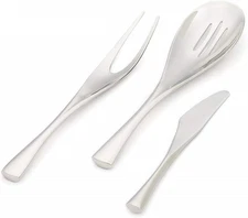 Yamazaki Merge 3piece Serving Set 18/8 Stainless Steel