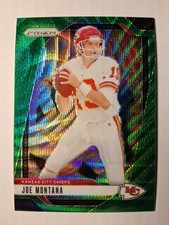 2024 Panini Prizm - Joe Montana #147 Green Wave Prizm