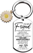 True Friendship Gifts for Women Best Friend Keychains Friend Gift for Her BFF Gi