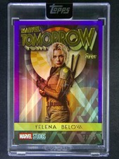 2025 Topps Marvel The Collector Yelena Belova Tomorrow Purple /15
