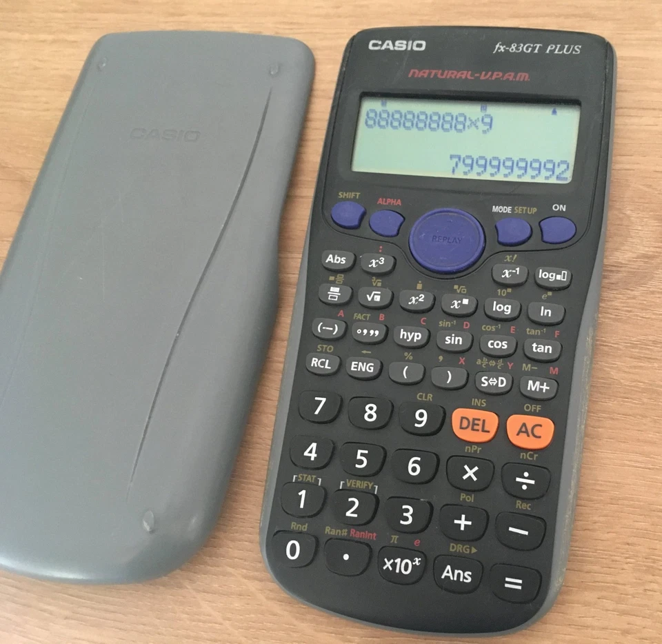 Casio fx-83GT PLUS Taschenrechner - Schule, Abitur, Studium GUTER ZUSTAND - Bild 2 von 4