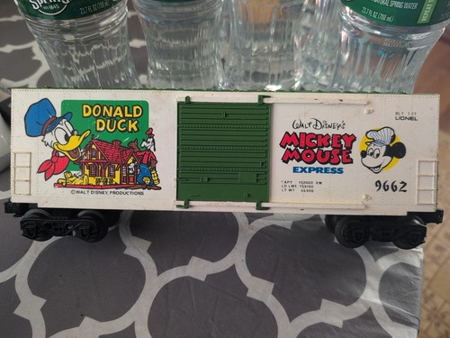 Lionel Walt Disneys Mickey Mouse Express Donald Duck Hi Cube Box Car 6-9662 | Zustand: Used