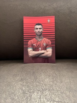 Cristiano Ronaldo x Portugal - WM 2026 -  Repro Autogramm 10.5x14.8