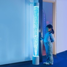 6FT Sensory Fish Bubble Light Tube with Remote 8 Color Changing Lights