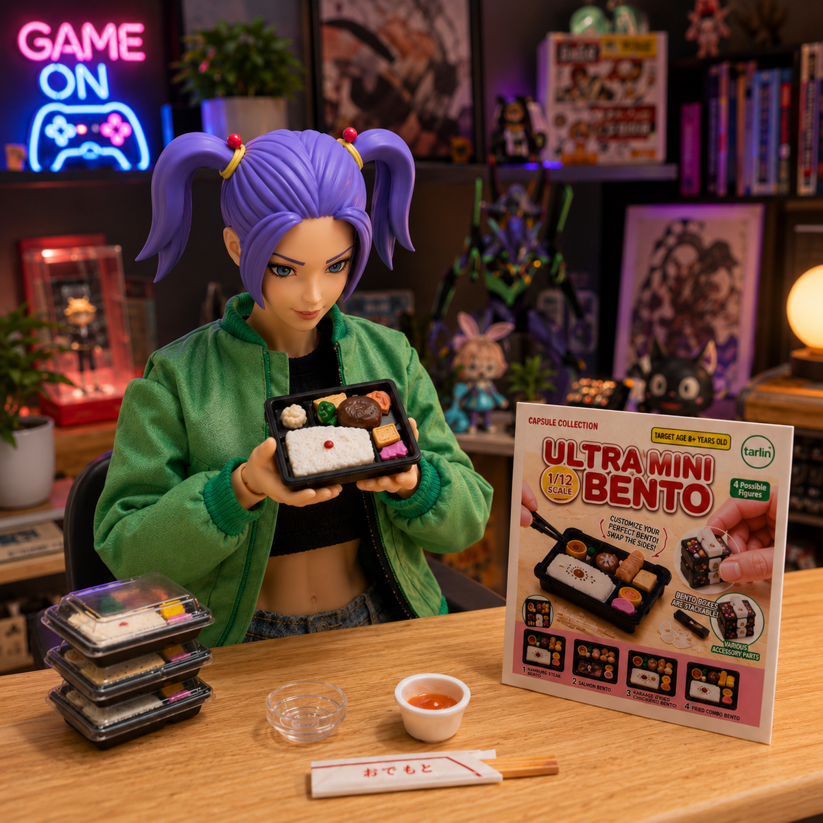 ☆ Creative Diorama Parts①　　　　　　　【特典会員限定】 1:12 Action Figure Diorama Prop Accessory Japanese Food Miniature
