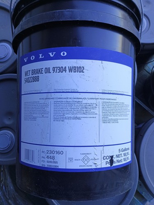 #ad Genuine Volvo 5 Gallon Wet Brake Oil 97304 WB102 $139.00