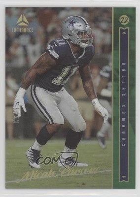 2022 Panini Luminance Green 16/99 Micah Parsons #22 1cx3