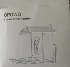 Bird Feeder with Camera, 4mp HD AI Identify Smart Bird House with Camera, OPOWO