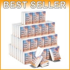 100 Bulk Pocket Tissues Travel Packs - 3 Ply Mini Size