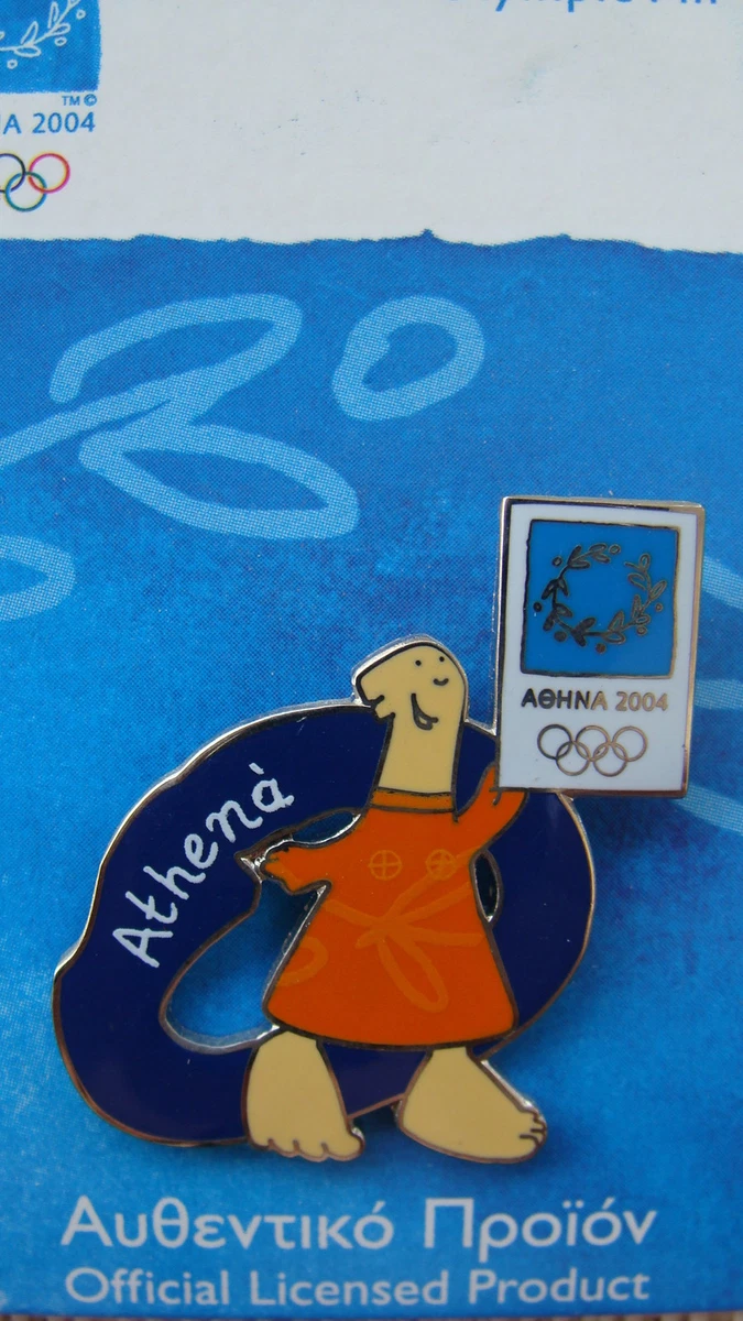 RARE PINS PIN'S .. OLYMPIQUE OLYMPIC ATHENES GRECE 2004 VILLAGE
