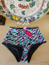 Curvy Kate Miami High Waist Bikini Brief Bottom New Womens Swimwear Medium