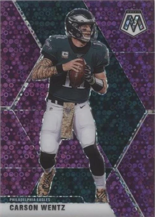 Purple No Huddle Prizm