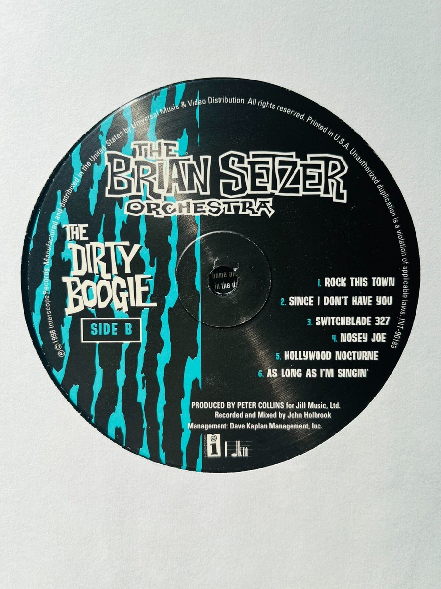 The Brian Setzer Orchestra / The Dirty Boogie 1998